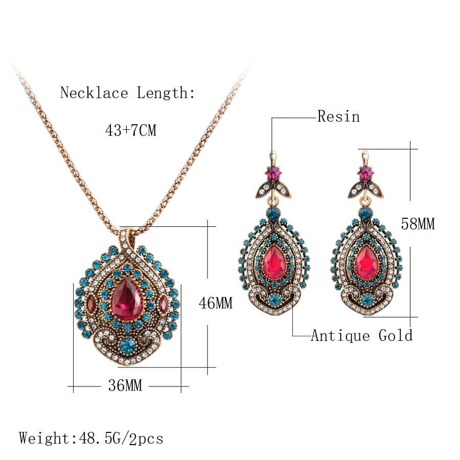 Peacock Majesty set