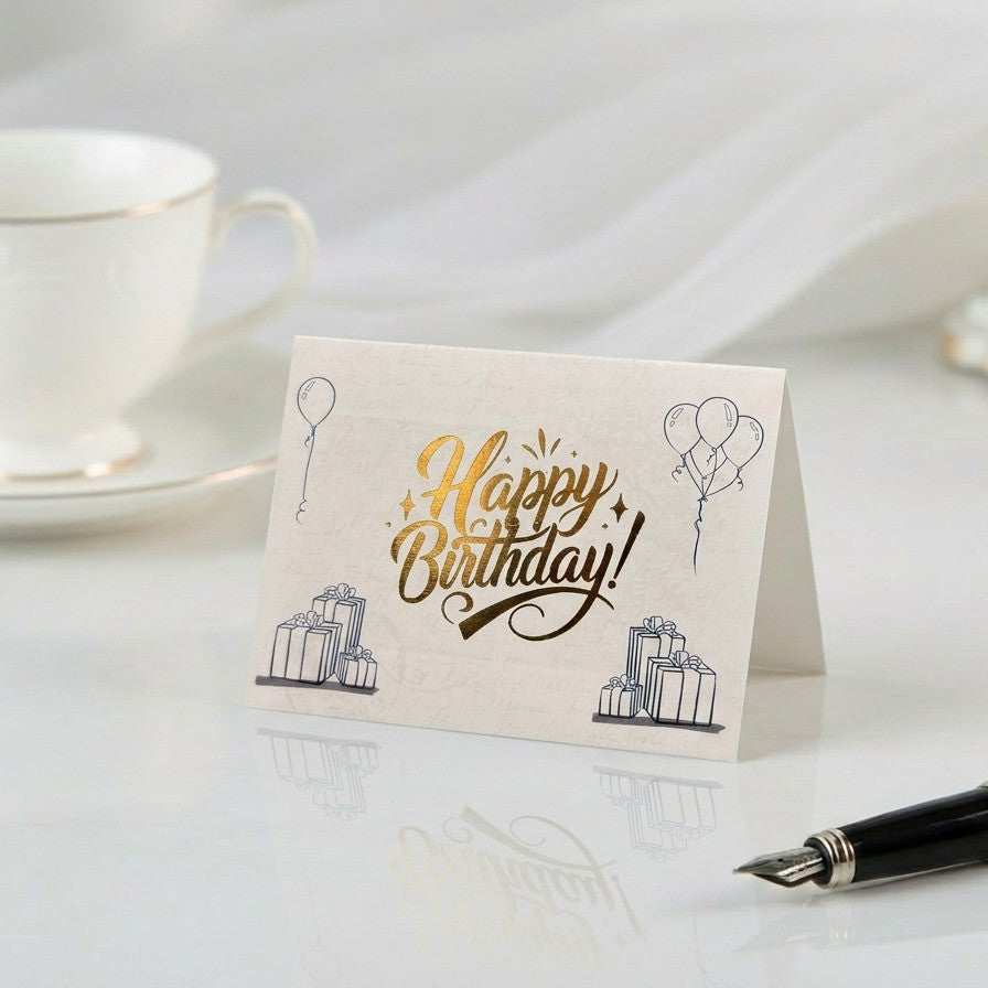 Elegant, minimal, and thoughtfully designed — these Loftique greeting cards add the perfect finishing touch to any gift. With soft floral artwork and a premium feel, they’re made for birthdays, celebrations, and heartfelt moments, turning every present into a complete gifting experience