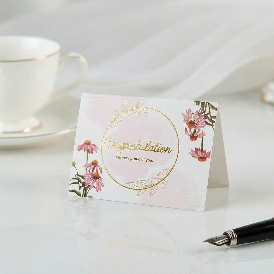Elegant, minimal, and thoughtfully designed — these Loftique greeting cards add the perfect finishing touch to any gift. With soft floral artwork and a premium feel, they’re made for birthdays, celebrations, and heartfelt moments, turning every present into a complete gifting experience
