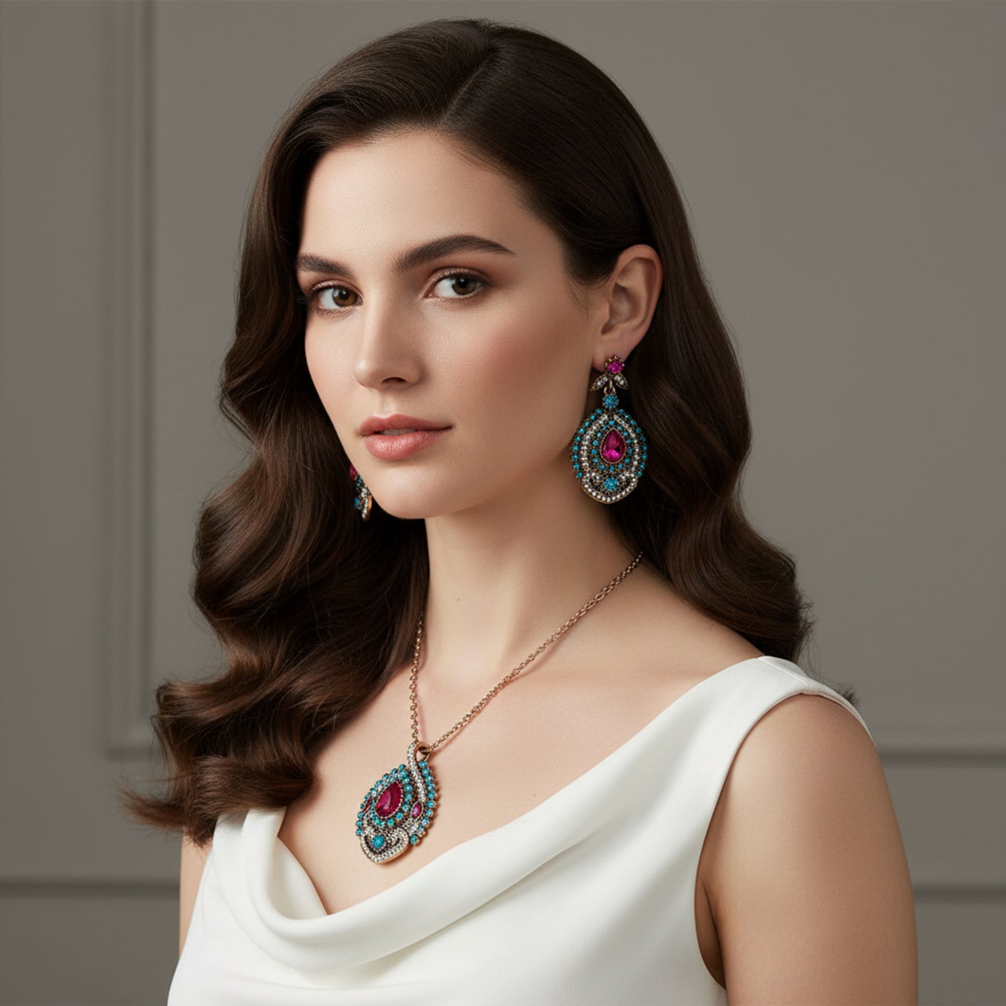 Peacock Majesty set
