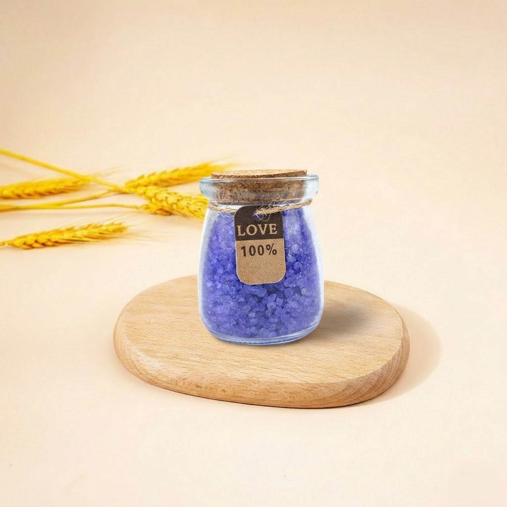 A soothing ritual bottled in elegance — Serene Bath Salt transforms ordinary baths into moments of calm, clarity, and self-care. Infused with mineral-rich sea salt crystals, this gentle exfoliating soak helps refresh tired skin, balance oil, and melt away the weight of a long day. The soft, aesthetic crystal tones turn every bath into a spa-like escape — because relaxation should feel as beautiful as it looks.