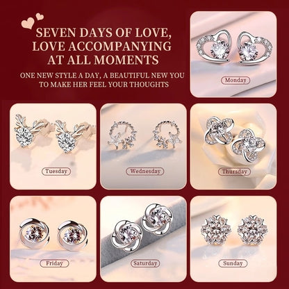 A week full of love, captured in delicate sparkle, the Love Calendar Gift Box Bundle turn everyday moments into something special. With a unique design for each day, this set brings a playful yet meaningful charm that feels personal, stylish, and beautifully expressive.