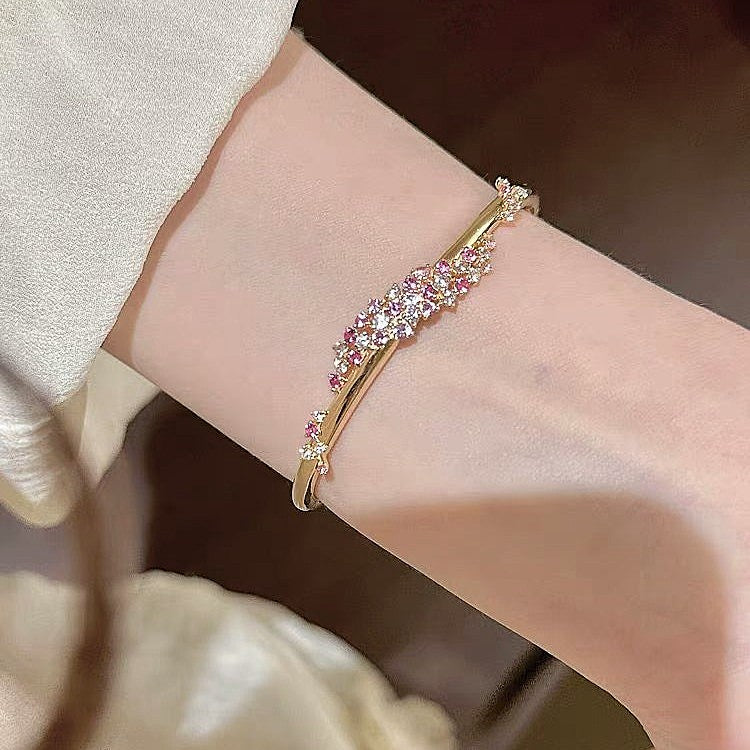 Floral Gleam Bangle