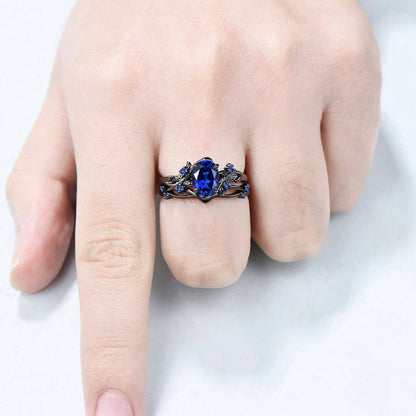 Midnight Mystery in Sapphire Veil