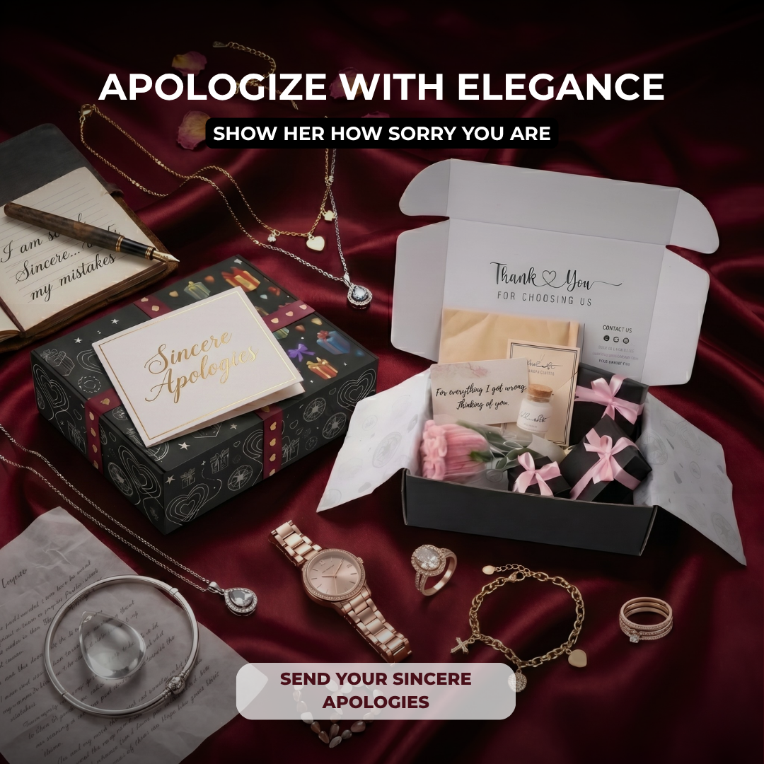 Loftique’s Sorry Gift Box is here — a thoughtful way to turn an apology into something heartfelt, personal, and unforgettable. 🤍🎁

Customize it your way: choose the gifts, ribbon, wrapping style, add a gift card, and include your own special message to say “I’m sorry” in the sweetest way possible. 🎀✨

🎉 Special Offer: 15% DISCOUNT on all gift items

🚚 FREE SHIPPING all over Bangladesh

A meaningful gesture of love and care — curated by you, delivered by Loftique.