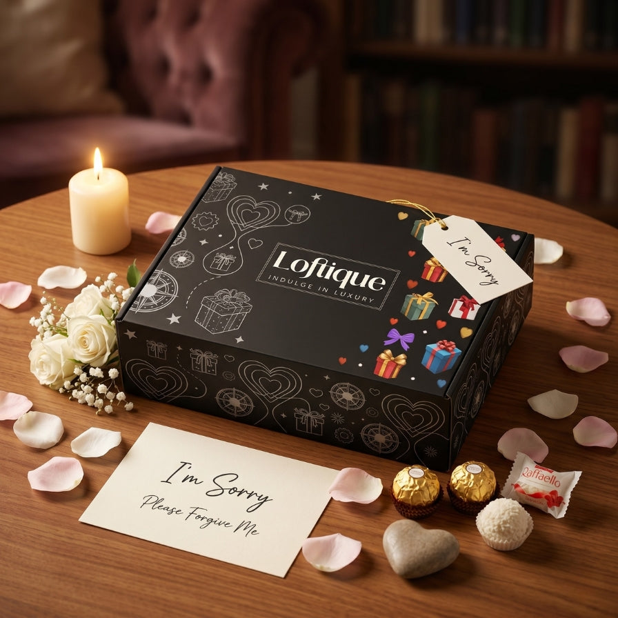 Loftique’s Sorry Gift Box is here — a thoughtful way to turn an apology into something heartfelt, personal, and unforgettable. 🤍🎁

Customize it your way: choose the gifts, ribbon, wrapping style, add a gift card, and include your own special message to say “I’m sorry” in the sweetest way possible. 🎀✨

🎉 Special Offer: 15% DISCOUNT on all gift items

🚚 FREE SHIPPING all over Bangladesh

A meaningful gesture of love and care — curated by you, delivered by Loftique.