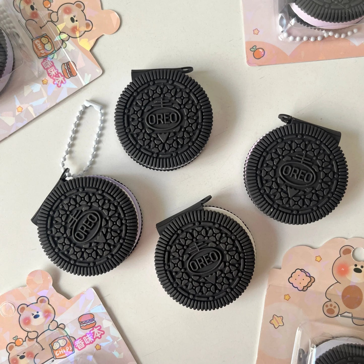 Indulge your sweet tooth without the calories with these adorable, sweet-scented notepads! Available in iconic Oreo and Chocolate bar designs, these pocket-sized treats add a playful touch to your desk or bag. They make a meaningful, whimsical gift for stationery lovers and are perfectly portable for jotting down notes on the go.